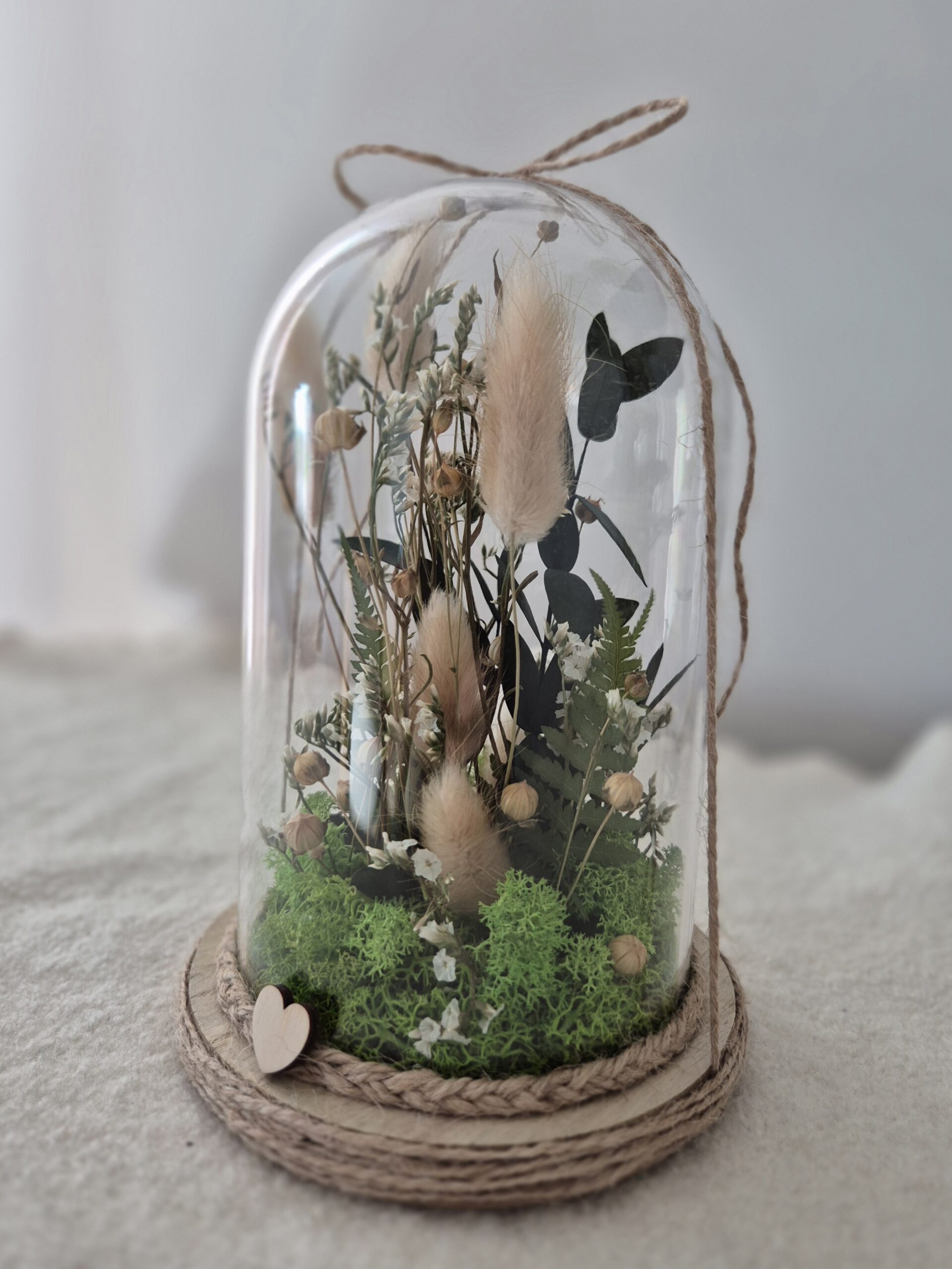 Kopuła z roślinami - tył.