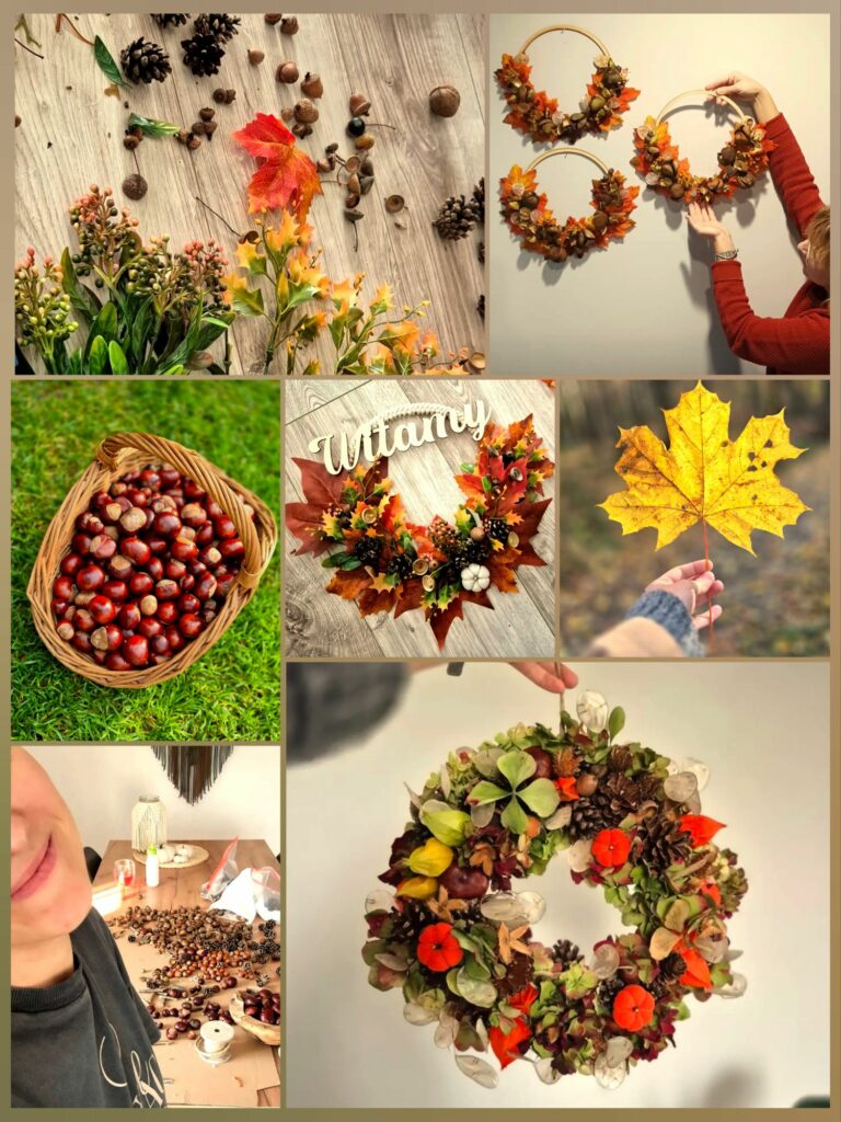 Jesienne wianki i ich powstawanie