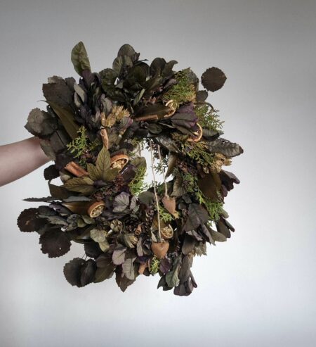 Wianek naturalny na święta Bożego Narodzenia