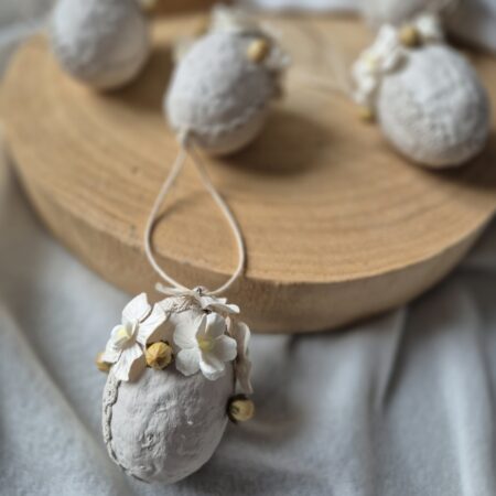 Minimalistyczna pisanka na Wielkanoc