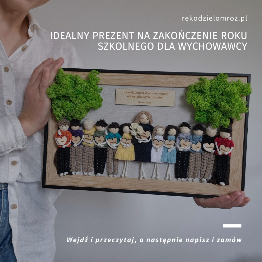 Idealny prezent na zakończenie roku szkolnego dla wychowawcy